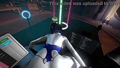 demi sex robot undergoes upgrade test in subverse parody