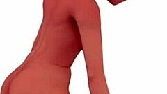 Naked helen parr shows big tits in 3d