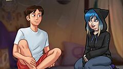 summertime saga 89 with erotic anime style