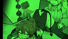 bound succubus fingered intensely in bondage