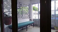 Skinny Latina gets monster cock hard and deep inside