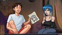 summertime saga 89 with erotic anime style