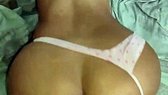 Colombian teen bent over for assfucking with big ass causing pain