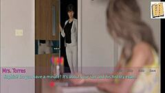 The forbidden desire between a wife and her stepmother in cartoon porn