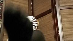 Tease in stockings or resist solo?