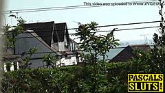 dirty slut liz punished in garage by pascal's hard cock?