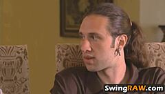 Kujou Sara takes monster cock!