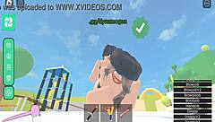 I can't believe this horror girl is getting fucked in the roblox condo like that