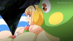 Otogibanashi no onigokko part 2 in 3D cartoon style