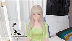 3D animated video game with anime-style characters