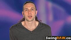 Kujou Sara takes monster cock!