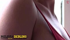 Blonde Melissa Debling Shows Big Tits