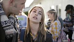 Latina Teen Alina Lopez Roleplays as Guy