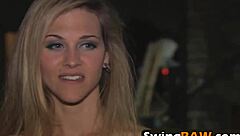 Kujou Sara takes monster cock!