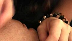 dagfs features steamy lesbian sex on the couch with licking, kissing, and masturbation.