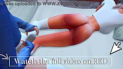 Seductive futanari stepmom and straight daughter's forbidden love in Sims