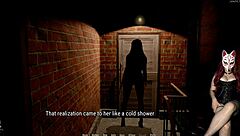 Steamy shower scene with corset-clad beauty in Tales from the Deep Eve 2