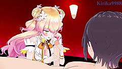 shishiro botan says, 'fuck me, momo suzu nene'