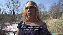 Horny Blonde Flasher Creampied In Tunnel