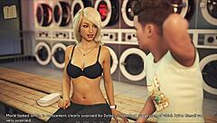 wife and mother-in-law play game