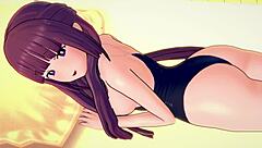 Fern Strips Bikini For Shaved Pussy Action