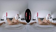 realitylovers vr featuring a latex android in various positions
