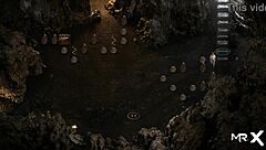 Finger in ass, then cock in Treasure of Nadia!