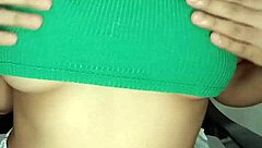 Petite 18+ Latina Strips Nude and Shows Small Tits on Webcam