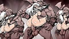 Fern and others in hardcore scenes in anime and manga gallery