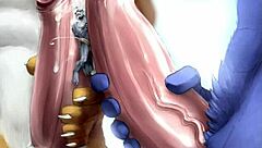 Furry gay sex: Frottage edition