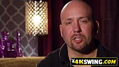 Married couple turns to swingers for a sensual orgy night