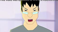 The magic mouse makes her cum!