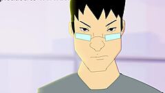 The magic mouse makes her cum!