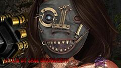 Have a Horny Halloween ~Tranny Wears Her Birthday Suit on Halloween ~ 2023!