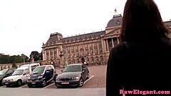 I'm so into this euro babe taking black cock doggystyle