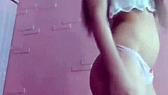 Latina With Tight Ass Gets Her Pussy Wet On Webcam In Intense Masturbation