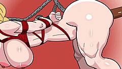 3D animated hentai with a creampie cumshot for fans of sissy sluts