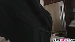 blonde teen jade amber hangs out with not brother