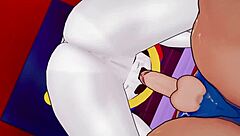 Pomni Wants Sex Again in Doggystyle Hentai Cartoon