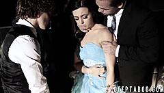 Cute Teen Gangbanged By Hung Perverts