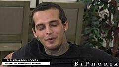 Massive Cock Michael Delray In Bisexual Threesome