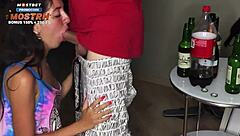 Did I fuck that petite girl at the party and creampie her tight pussy?