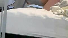 blonde came over to fuck with big black cock, riding and sucking monster dick