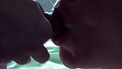 My wife gives a blowjob to another man while I watch