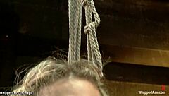 Redhead Dom Anal Fucks Bound Blond Dyke!