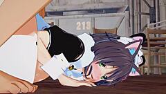 koikatsu - cat girl sex scene hentai