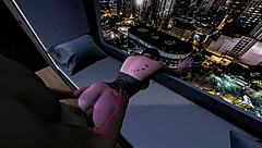 3d hentai evening with big ass stepsister creampie