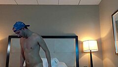 The petite woman with tattoos gets roughly fucked.