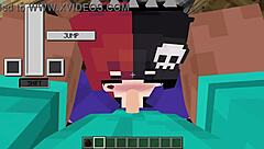 ellie gets her face fucked with deepthroat action