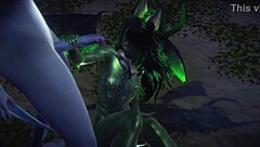 Furry yaoi kinky dragon and tanuki sex in park sissy crossdress